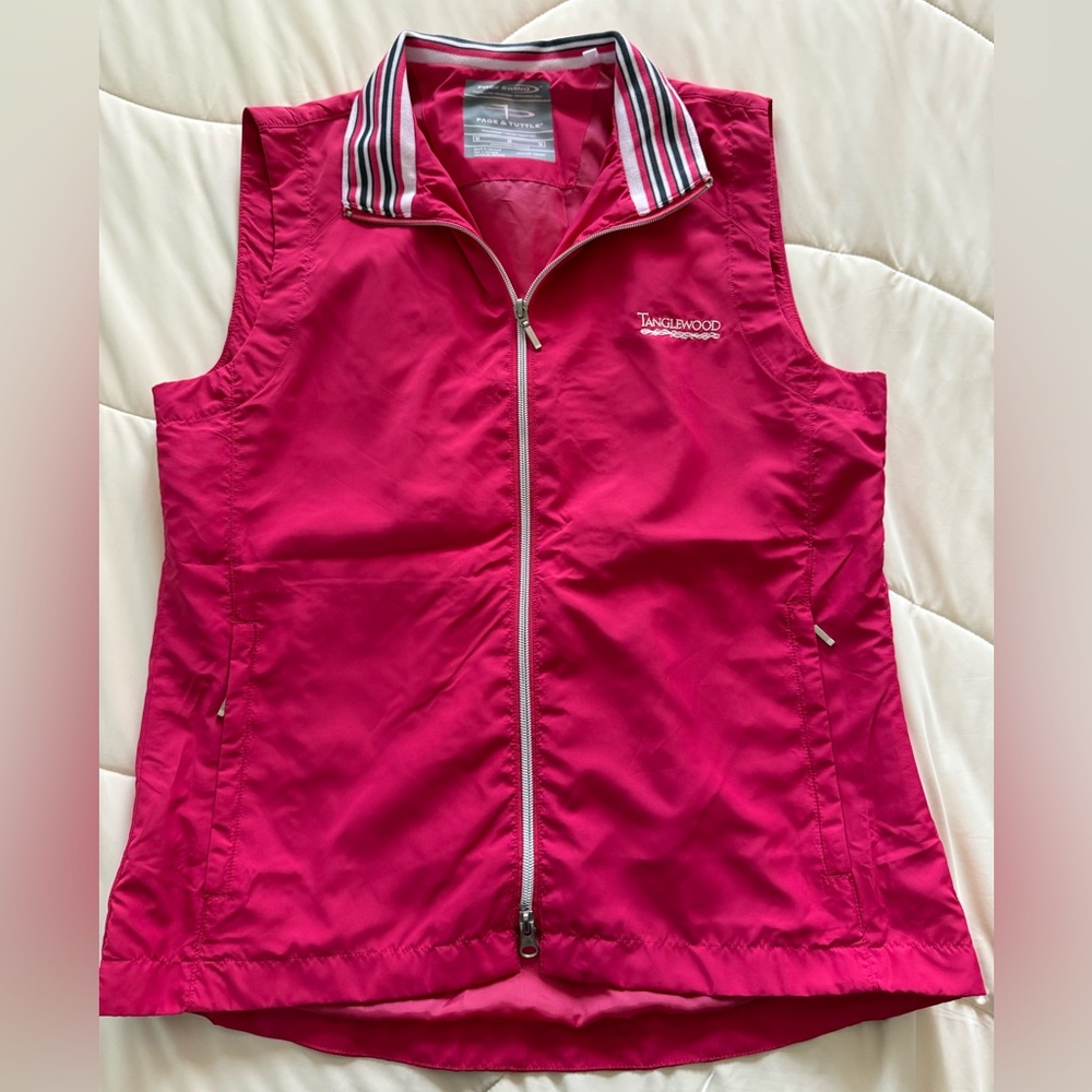 Women's Pink Vest Tanglewood Golf